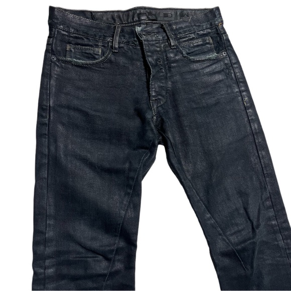 Rick Owens Waxed Denim - Picture 2 of 6